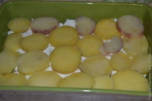 Картофель По-княжески.  Ингредиенты: 05