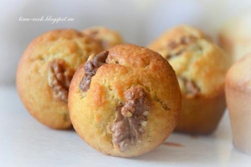 Кексы с вареной сгущенкой. Кексы с вареной сгущенкой.