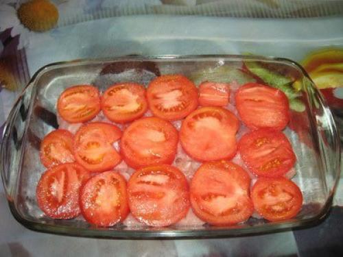 Куриная запеканка с грибами. 03