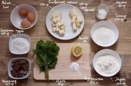 Торт  и Шоколад - безумное удовольствиеМята. 01