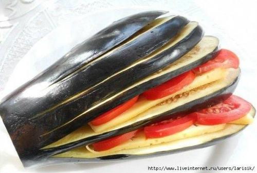 Фаршированные баклажаны.   Список ингредиентов. 02