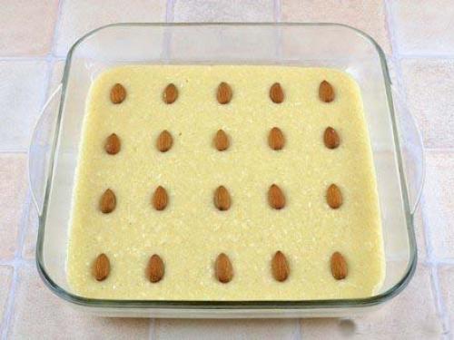 Басбуса - известная арабская сладость. 02 Басбуса - известная арабская сладость. 02