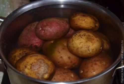 Картофель По-княжески.  Ингредиенты: 01