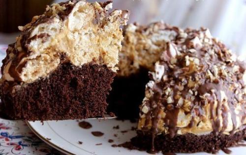 Домашний трюфельный торт. Домашний трюфельный торт.