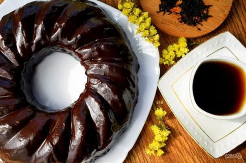 Шоколадный чайный пирог. Шоколадный чайный пирог.