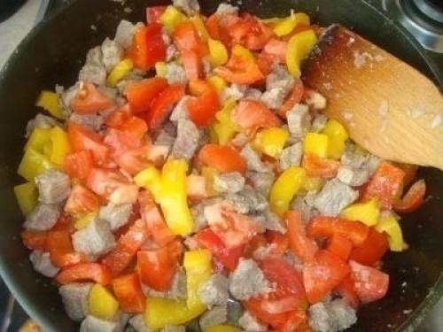 Открытый мясной пирог. 02