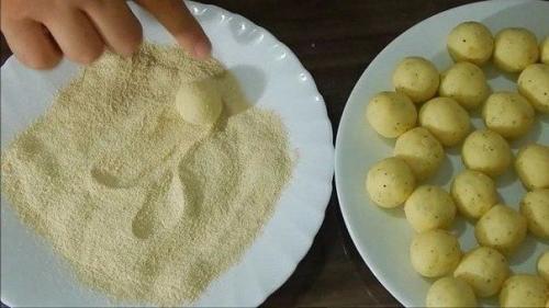 Изумительные сырные шарики. 04