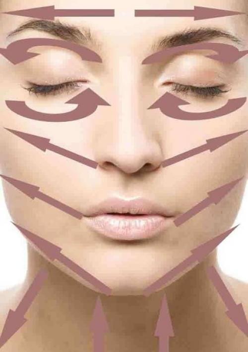 Азы массажа против морщин.