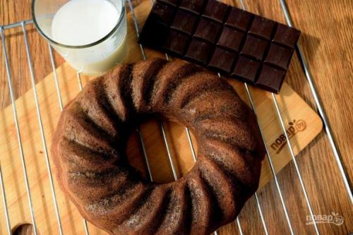 Шоколадный чайный пирог. 07 Шоколадный чайный пирог. 07