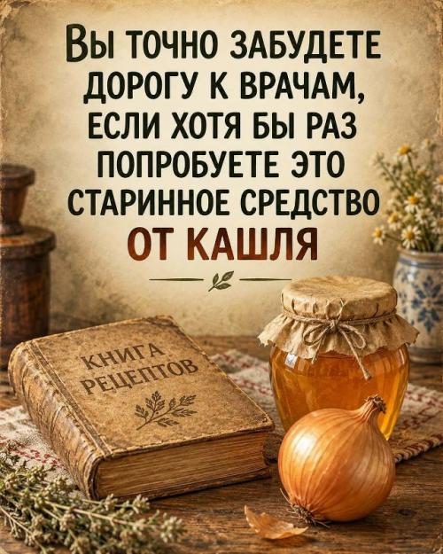 Когда кашель никак не хочет отступать, на помощь могут прийти простые рецепты, которыми пользовались ещё наши бабушки. 

