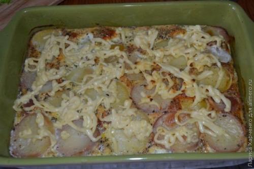 Картофель По-княжески.  Ингредиенты: 08