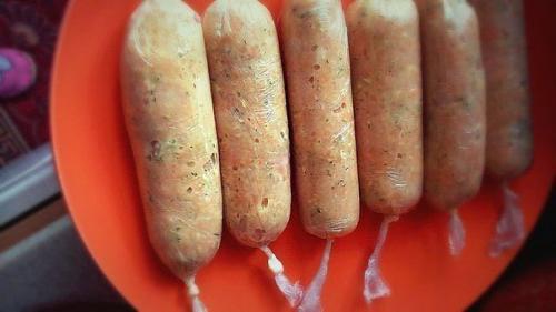 Сосиски из куриного Филе. 01
