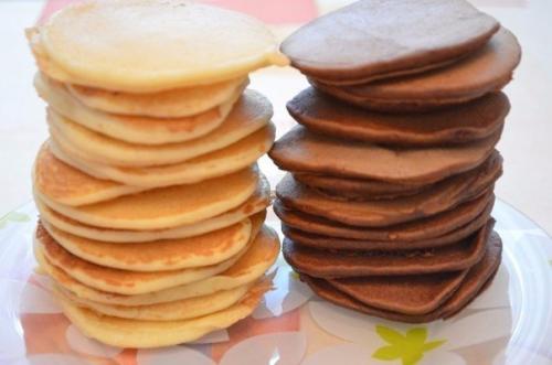 Рецепты панкейков.  1 ванильные панкейки. 03 Рецепты панкейков.  1 ванильные панкейки. 03