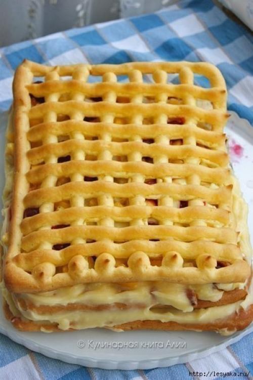 Оригинальный и вкусный летний торт Тропиканка. 05