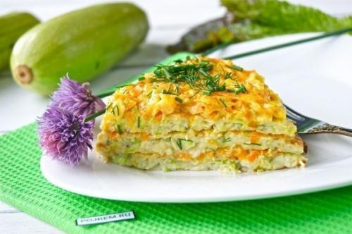 Торт из кабачков.
