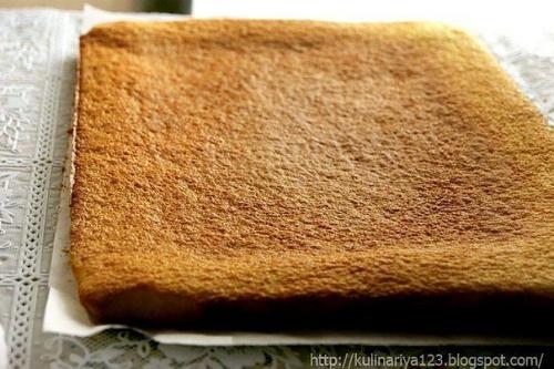 Рулет или рецепт очень удачного бисквита. 03