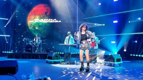 Королева Рок-н-ролла Жанна Агузарова впервые за долгое время выступила в Москве. 01