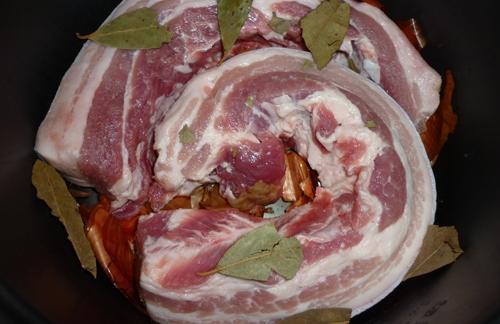 Очень вкусное сало в мультиварке. 02 Очень вкусное сало в мультиварке. 02