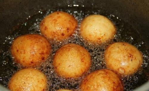 Творожные пончики. Вам потребуется: 03 Творожные пончики. Вам потребуется: 03