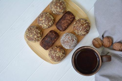 Пирожное картошка.  Прямиком из детства. 08