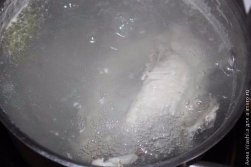 Спагетти с курицей в сливочном соусе. 02