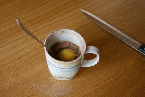 Шоколадный кекс за 5 минут! 05