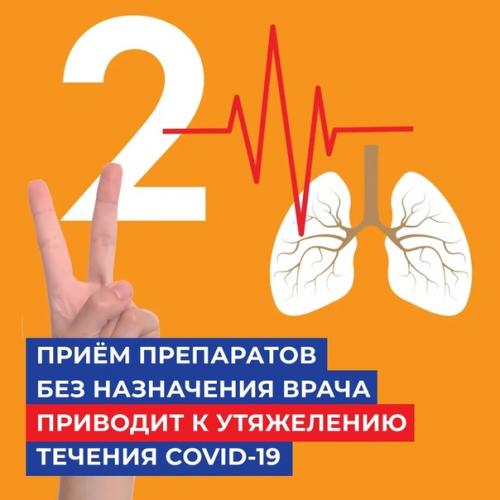 Почему прием антибиотиков при заболевании Covid - 19 не только не помогает, но и наносит вред здоровью? 02