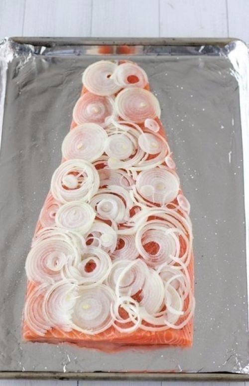 Лосось, запеченный с сыром. 02