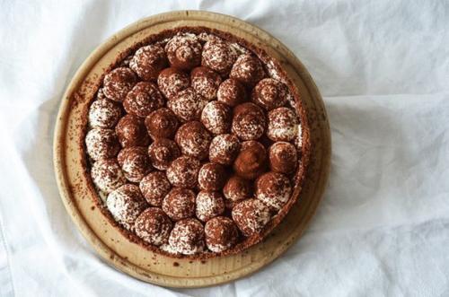 Шоколадный пирог с карамелью. 06 Шоколадный пирог с карамелью. 06