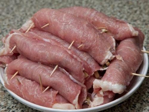 Рулетики мясные к праздничному столу. 07 Рулетики мясные к праздничному столу. 07