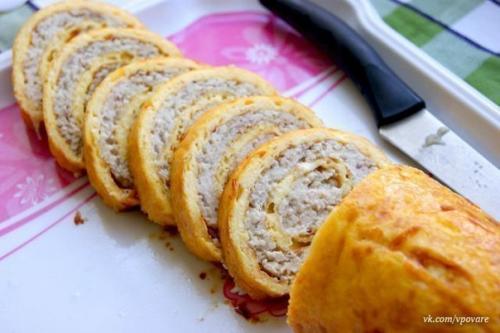 Куриный рулет.  Это не просто куриный рулет, это наивкуснейший куриный рулет! 08