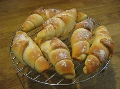 Нежнейшие круассаны.   Тесто: 09