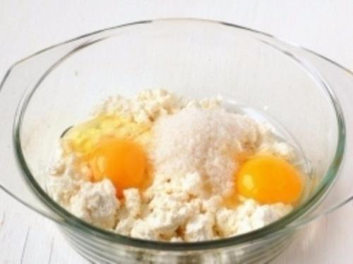 Пудинг из творога в микроволновке. 01 Пудинг из творога в микроволновке. 01