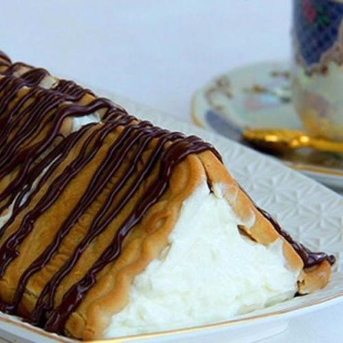 Десерт без выпечки Творожный Домик.