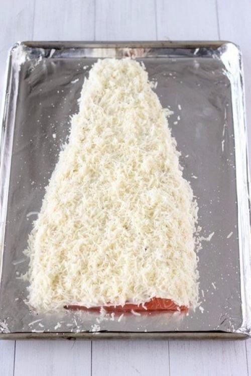 Лосось, запеченный с сыром. 04