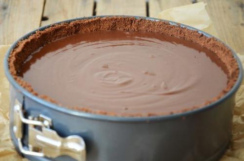Шоколадный пирог с карамелью. 02 Шоколадный пирог с карамелью. 02