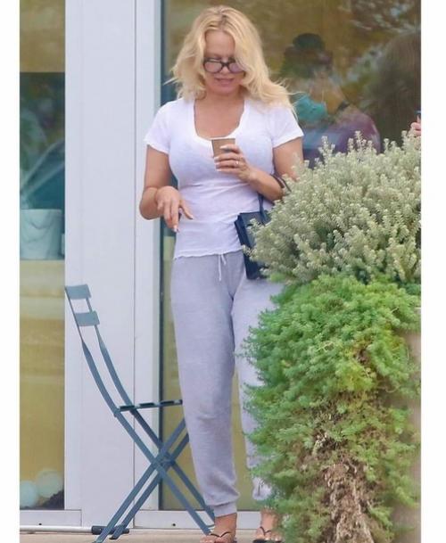 Памела Андерсон: уже не спасатель, но всё ещё в малибу. 02