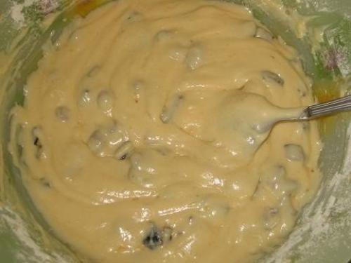 Йогуртовый кекс с черносливом. 03