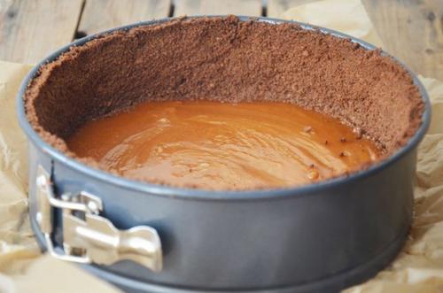 Шоколадный пирог с карамелью. 01 Шоколадный пирог с карамелью. 01
