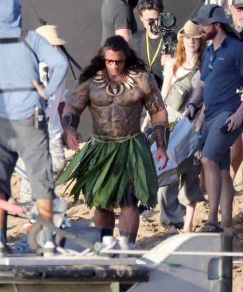 Дуэйн Скала Джонсон в съемках киноадаптации мультфильма моана участвует. 02