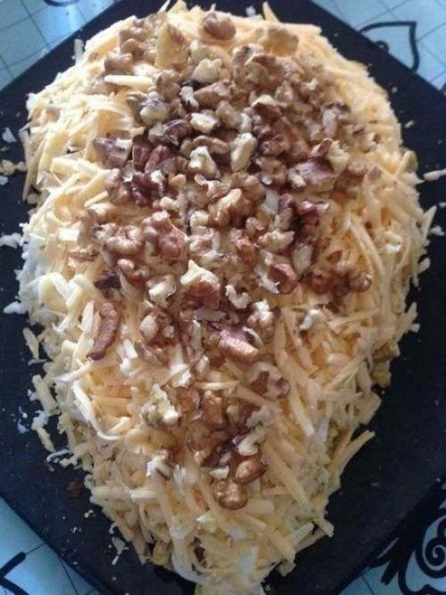 Салат Тиффани.  Ингредиенты: 03