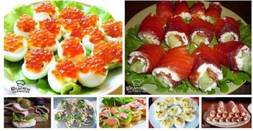 Топ - 7 новогодних закусок?