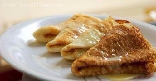 Заварные блины на молоке. 04