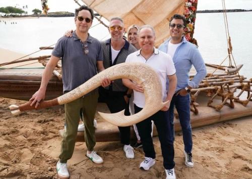 Дуэйн Скала Джонсон в съемках киноадаптации мультфильма моана участвует. 04