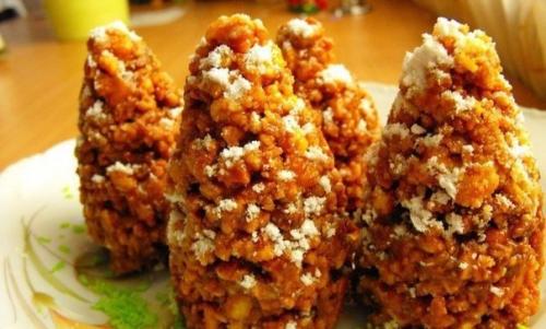 Печенье Новогодние Шишки. Печенье Новогодние Шишки.