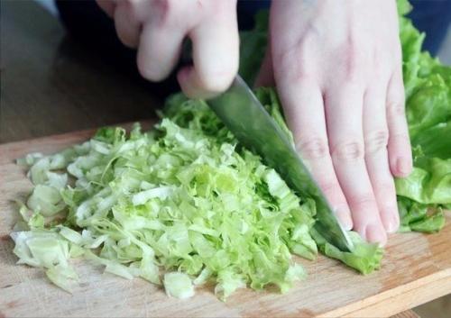 Сытный салат с куриной грудкой. 03 Сытный салат с куриной грудкой. 03