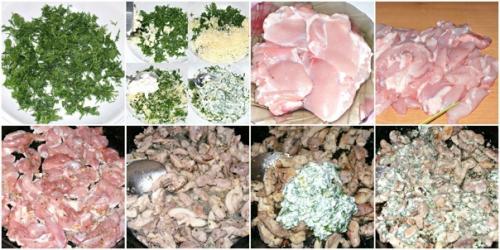 Куриное Филе с чесноком и сыром. 01 Куриное Филе с чесноком и сыром. 01