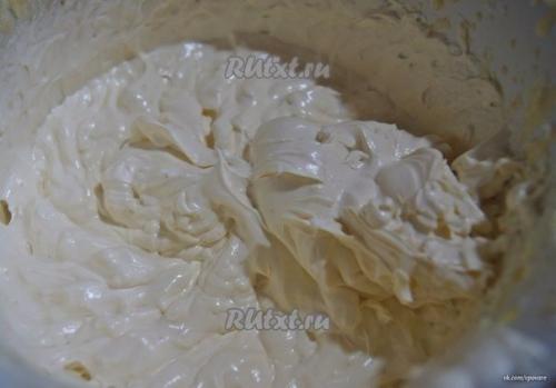 Вкусный бисквитный торт Елизавета. 05