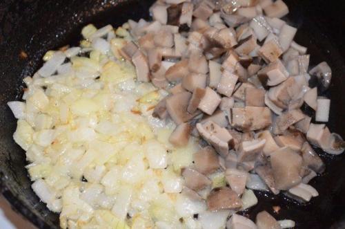 Салат с копченой курицей. 03