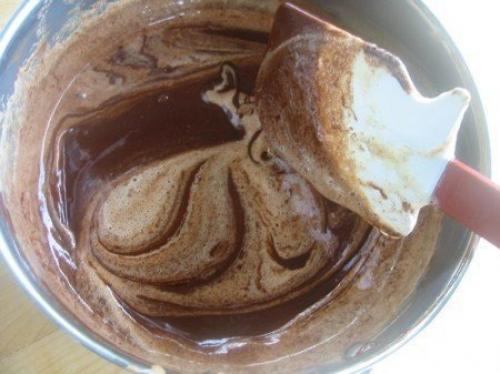 Шоколадное пирожное без муки. 05 Шоколадное пирожное без муки. 05